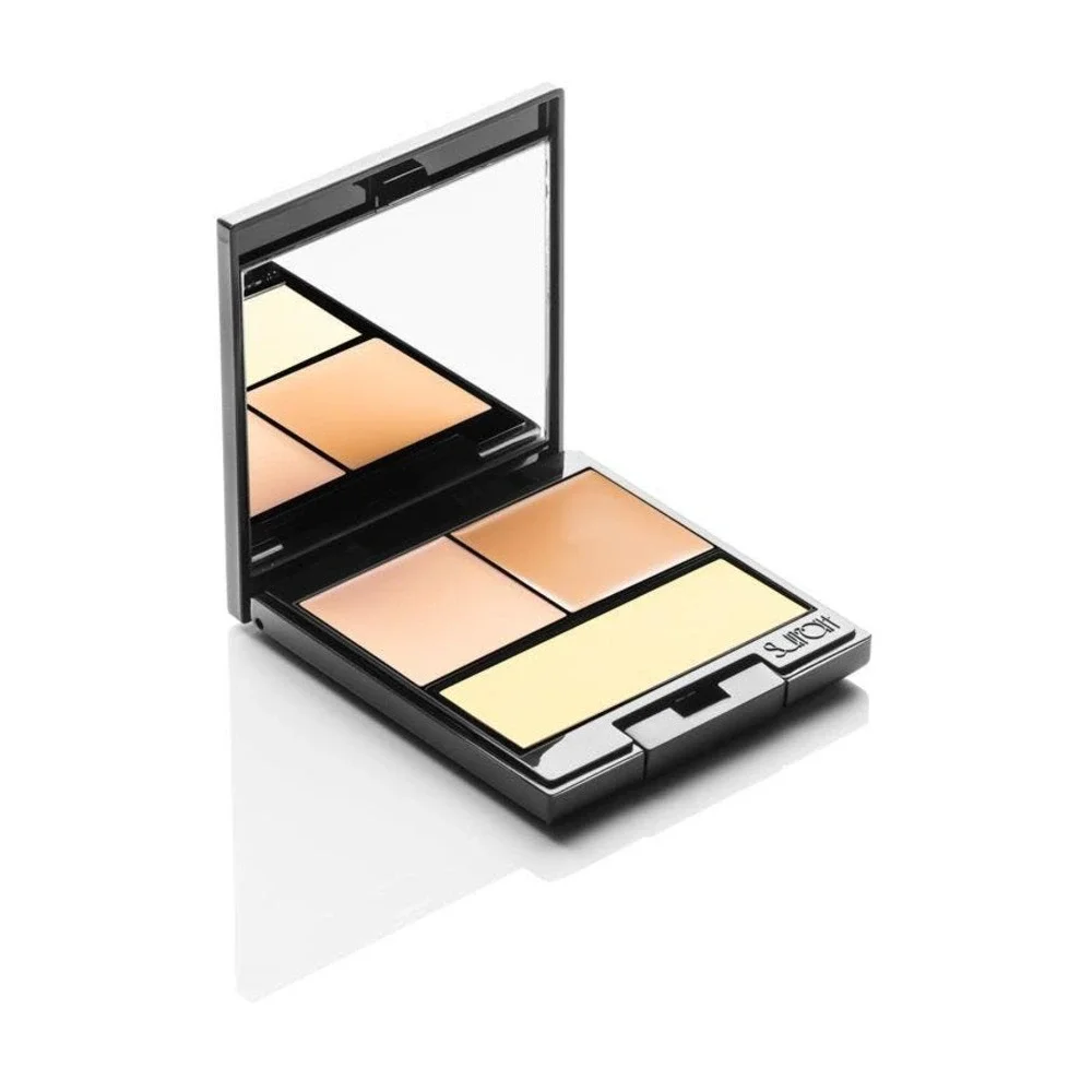 Surratt Warm Peach /Light Tan /Yellow Powder Perfectionniste Concealer Palette 3